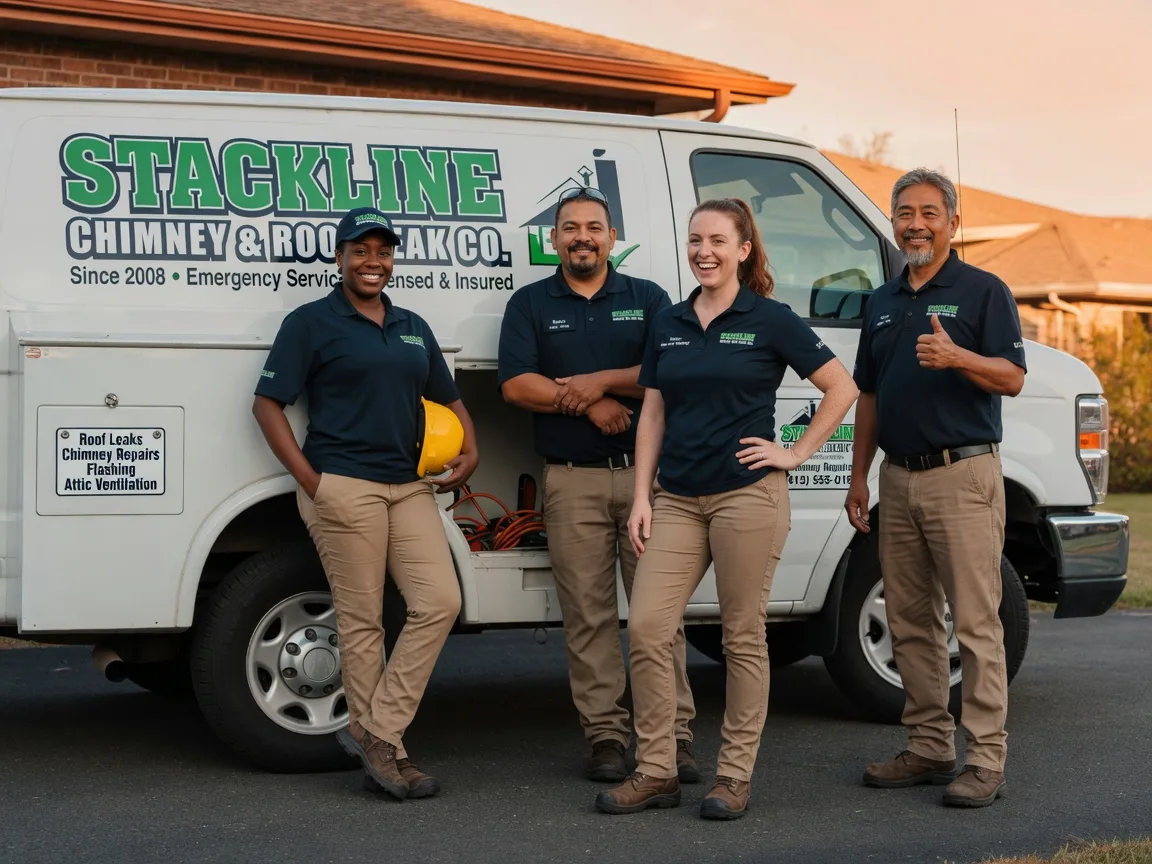 Chimney flashing repair company in Astoria, SD